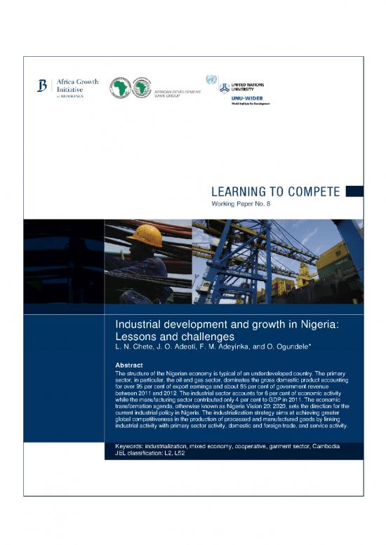 picture Nigerian Economy Pdf 130143 | L2c Wp8 Chete Et Al 1