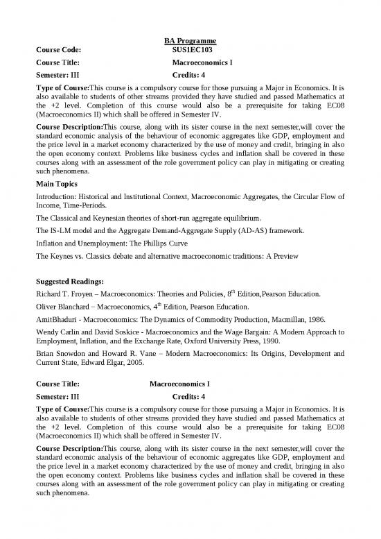 picture1_Macroeconomic Analysis Pdf 128151 | Macroeconomics I