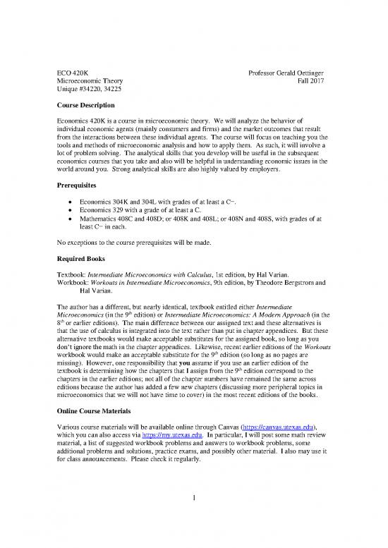 picture Economic Analysis Pdf 129270 | Microtheory