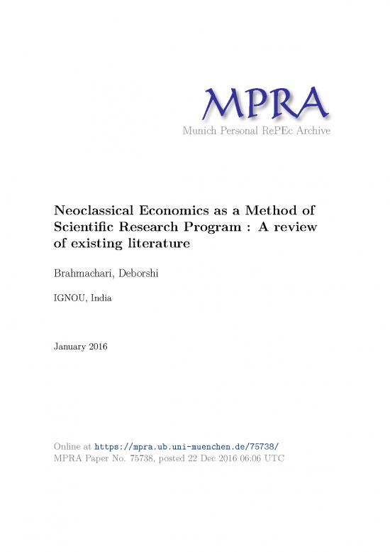 picture_Neoclassical Economics Pdf 128335 | Mpra Paper 75341