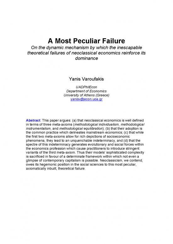 picture1_Neoclassical Economics Pdf 128521 | Neoclassical Economics As A Most Peculiar Failure