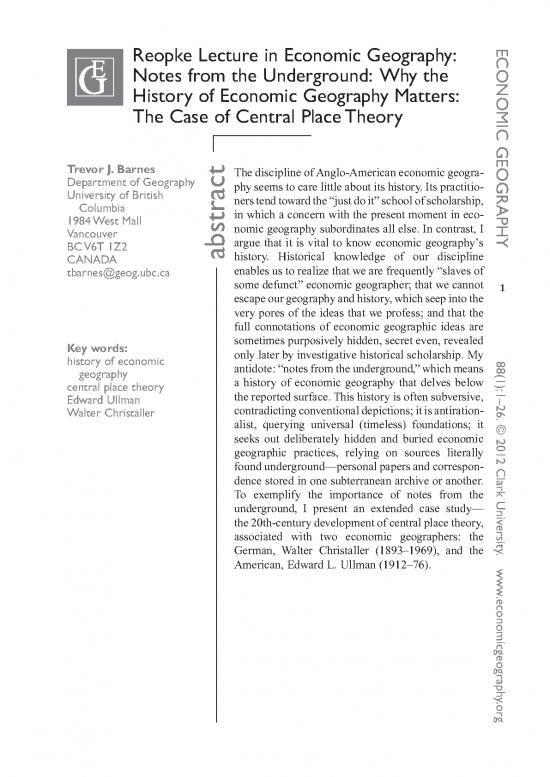 picture Economic Geography Notes Pdf 129089 | Published Version Main Article