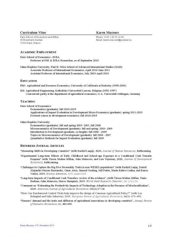 picture1_Advanced Microeconomics Pdf 128900 | Resume Macours Karen
