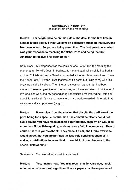 picture_Samuelson Economics Pdf 129818 | Samuelson Interview