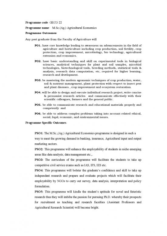 picture Production Economics Pdf 129271 | Sc Agricultural Economics 2018 19