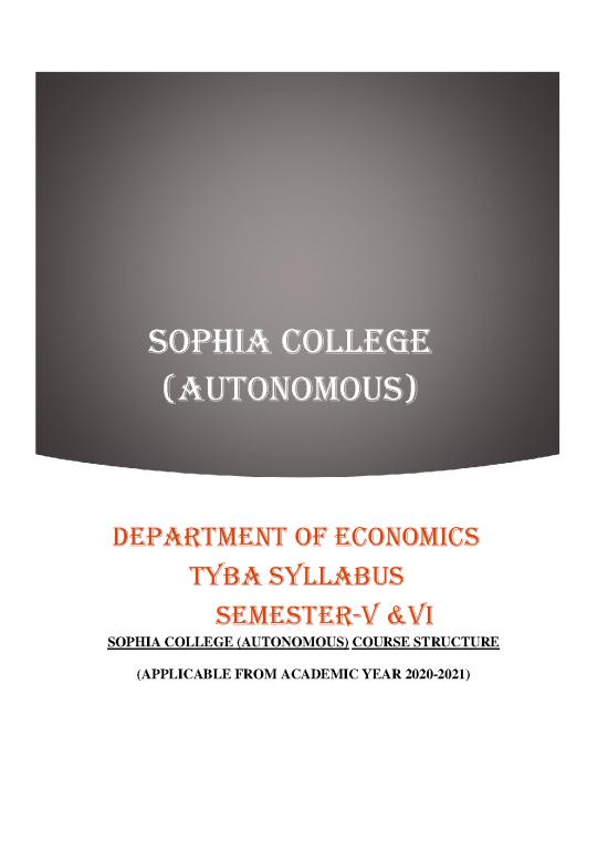 picture1_Academic Pdf 129887 | Tyba Economics Syllabus 20 21