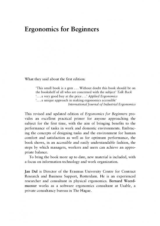 Industrial Pdf 129475 Ergonomics For Beginners