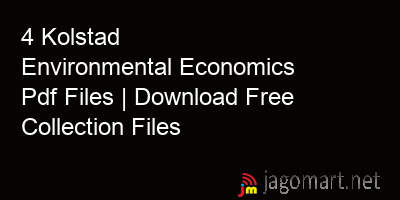 picture 4 Kolstad Environmental Economics Pdf Files | Download Free Collection Files