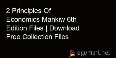 picture 2 Principles Of Economics Mankiw 6th Edition Files | Download Free Collection Files