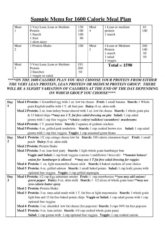picture1_1600 Calorie Meal Plan Pdf 131487 | 1600 Calorie Plan