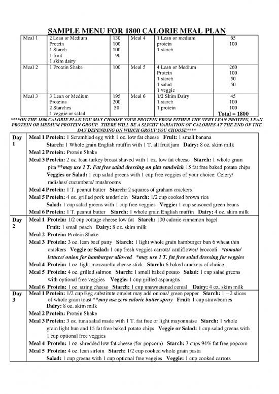 picture_1800 Calorie Meal Plan Pdf 131488 | 1800 Calorie Plan