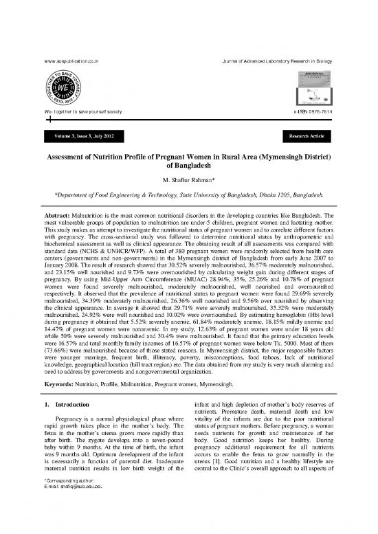picture1_Assessment Of Nutritional Status Pdf 132093 | 279022 Assessment Of Nutrition Profile Of Pregn Da218957