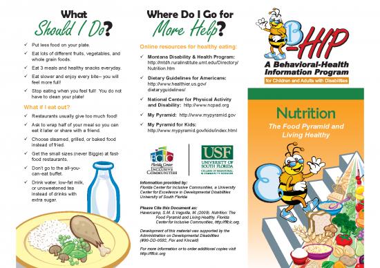 picture Food Pyramid Pdf 132648 | 9 Fcic Bhip Brochure4