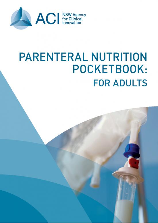 picture Nutrition Pdf 131565 | Aci Parenteral Nutrition Pb