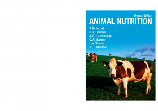picture Nutrition Pdf 131138 | Animal Nutrition