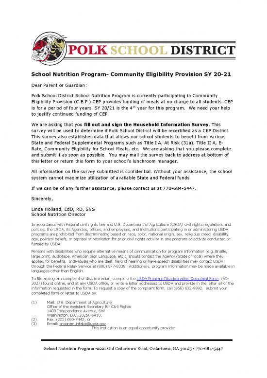picture1_Nutrition Pdf 131649 | Cep Parent Survey