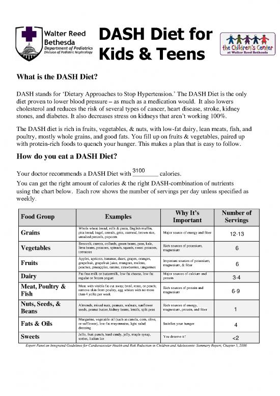 picture1_Calories Chart Pdf 131091 | Dash Diets For Kids W Cal   Copy
