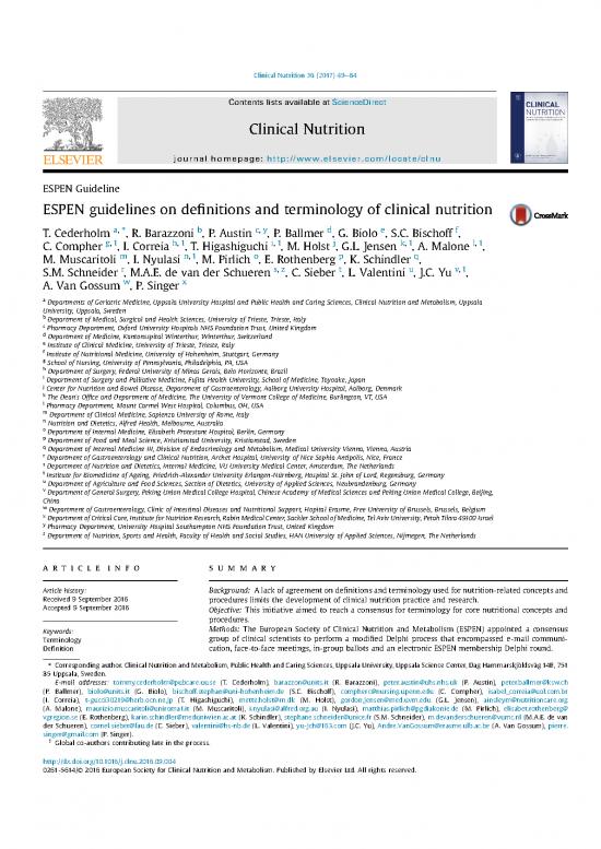 picture Nutrition Pdf 131312 | Espen Guidelines On Definitions And Terminology Of Clinical Nutrition