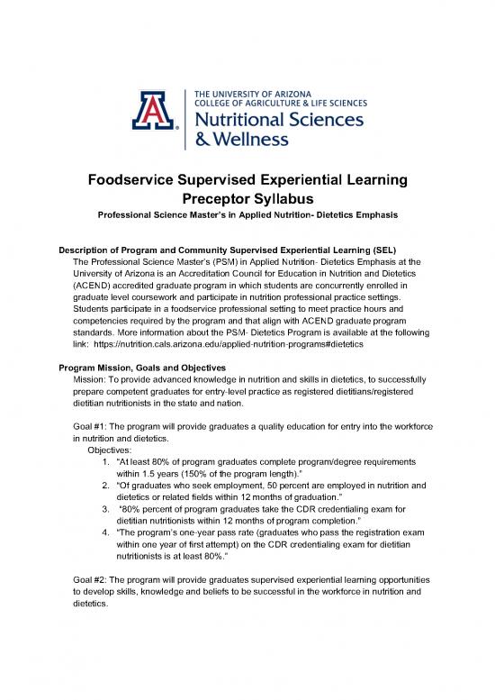 picture Community Nutrition Pdf 132740 | Fsm Syllabus Prospective Preceptors