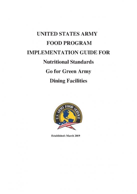 picture Fish Nutrition Pdf 132808 | Implementation Guide For Go For Green Army