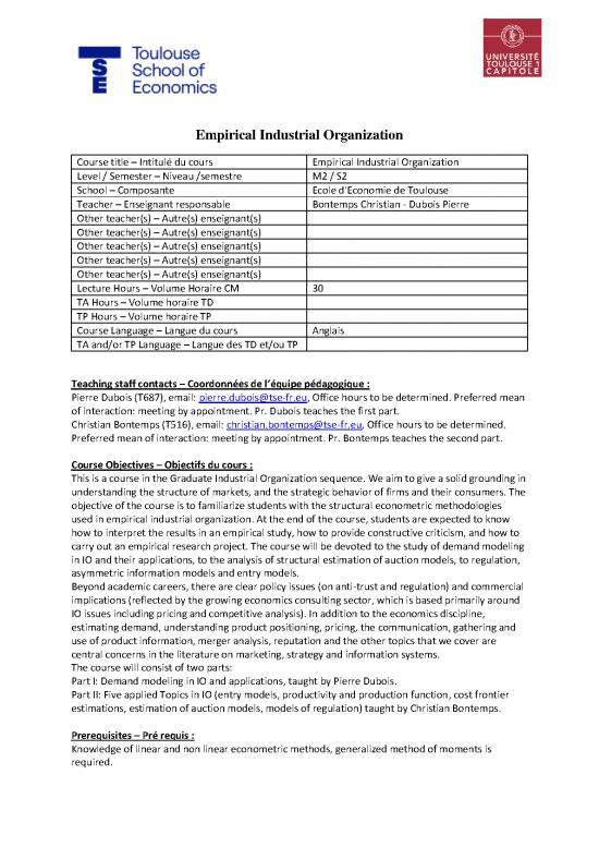 picture_Industrial Pdf 130744 | M2 S2 Empirical Industrial Organization Bontemps Dubois