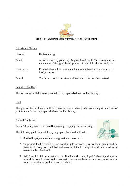 picture1_Diet Therapy Pdf 132101 | Meal Planning Soft Diet