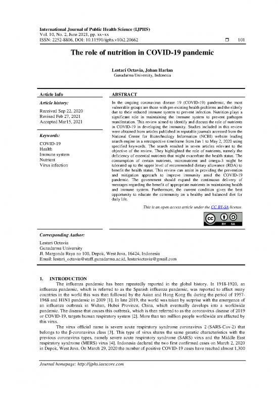 picture1_Nutrition For Elderly Pdf 132035 | Octavia Covid 19 Ijphs