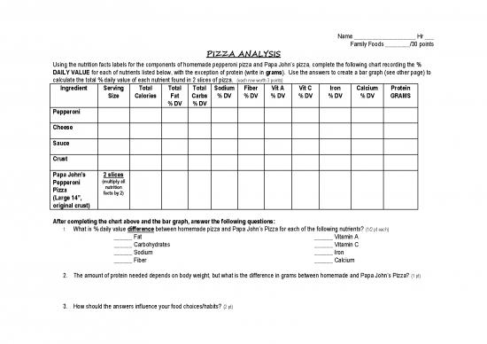 picture_Papa John Nutrition Pdf 132670 | Pizza Analysis