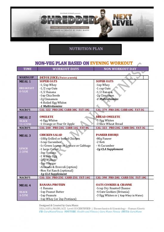 picture_Nutrition Pdf 131328 | Shredded Next Level Nutrition Plan Morning   Evening By Guru Mann