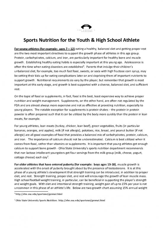 picture1_Sports Nutrition Pdf 132092 | Sports Nutrition For The Youth And High School Athlete
