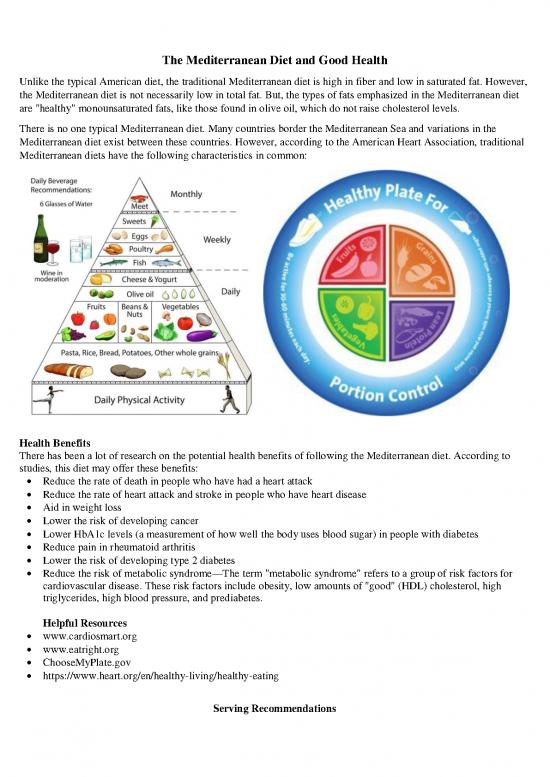 picture1_Heart Healthy Diet Pdf 131425 | The Mediterranean Diet And Good Health2