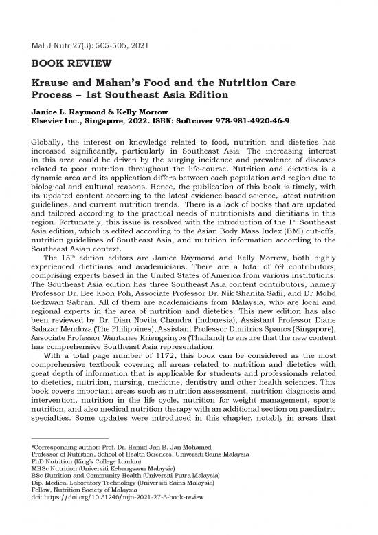 krause-nutrition-pdf-132748-vol-27-3-mjbook-review-krau-se-and-mahan