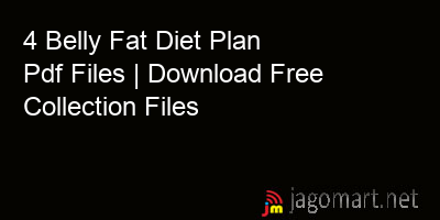 picture 4 Belly Fat Diet Plan Pdf Files | Download Free Collection Files