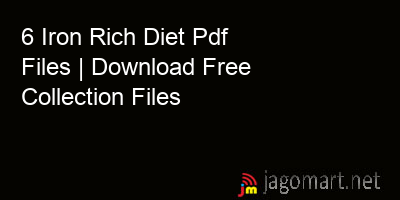 picture 6 Iron Rich Diet Pdf Files | Download Free Collection Files