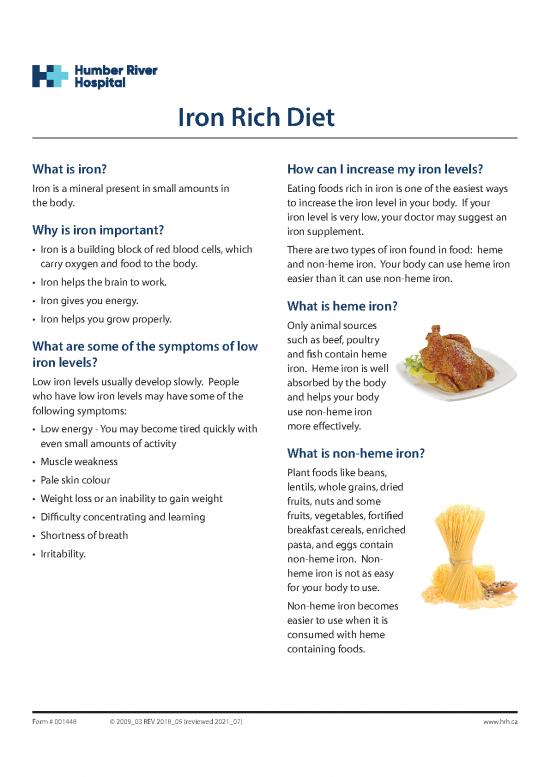 picture1_Iron Diet Pdf 134982 | 001448 Iron Rich Diet