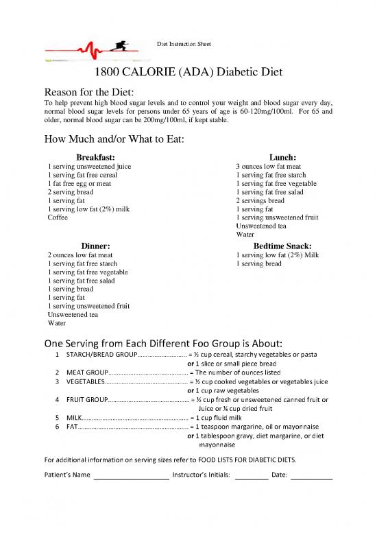 picture1_Diet Therapy Pdf 133858 | 1800 Calorie Sample Menu