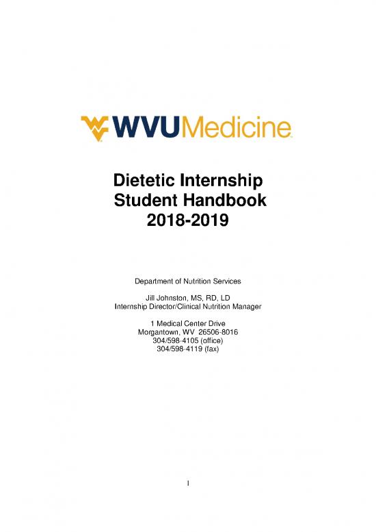 picture Handbook Of Clinical Nutrition Pdf 133802 | 2018 2019dieteticinternshipstudenthandbook