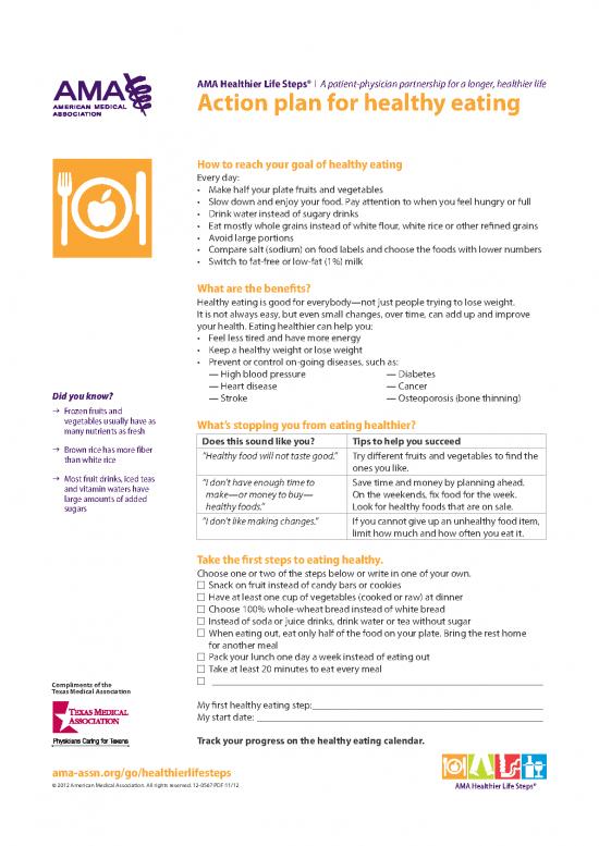 picture1_Healthy Eating Pdf Plan 134582 | Ama Healthy Eating Action Plan  Pdf