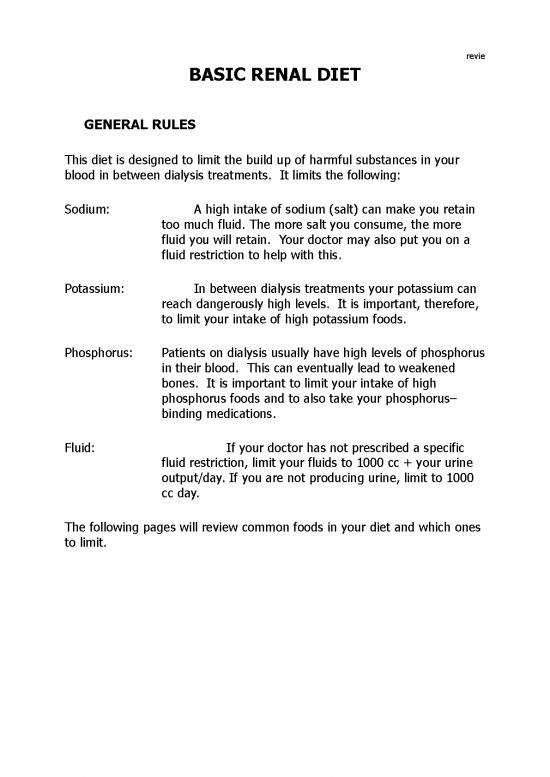 picture Diet Therapy Pdf 133568 | Basic Renal Guidelines