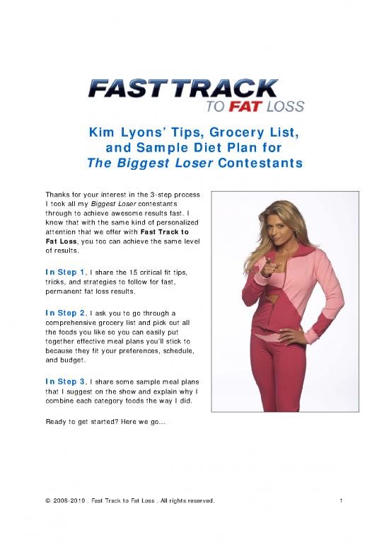 picture1_Biggest Loser Diet Plan Pdf 135367 | Biggest Loser Tipsf