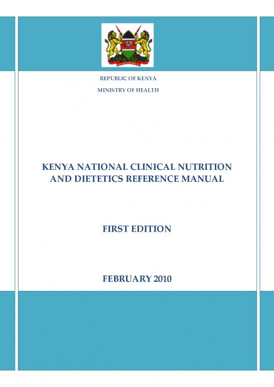 picture1_Nutrition Care Manual Pdf 133708 | Clinical Nutrition Manual Softy Copy Sample