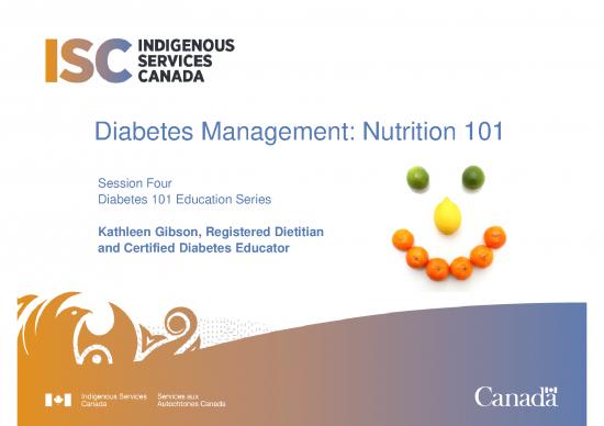 picture Nutrition 101 Pdf 134688 | Diabetes Nutrition 101 Presentation
