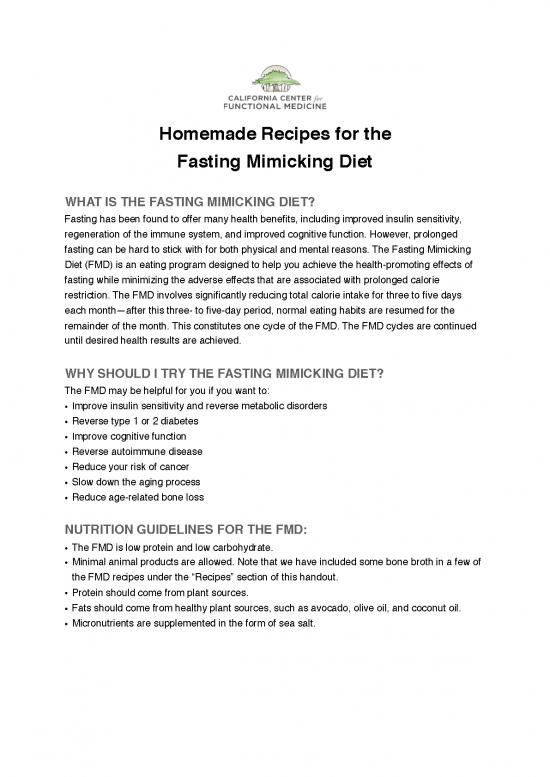 picture_Fasting Mimicking Diet