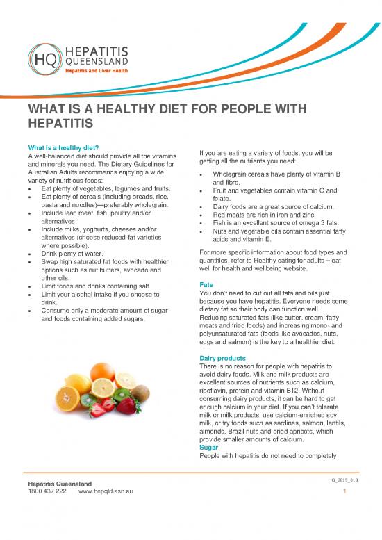 picture Diet Therapy Pdf 133771 | Final What Is A Healthy Diet For Someone With Hepatitis