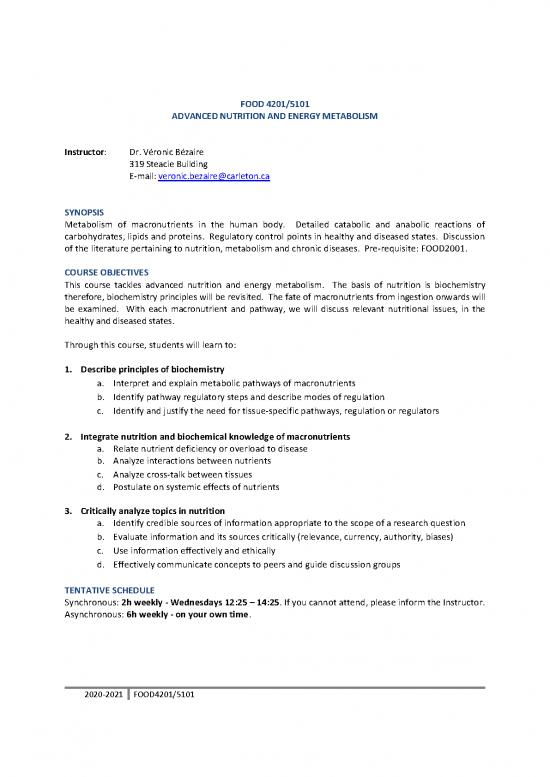 picture Macronutrients Pdf 134343 | Food 4201 Syllabus 2021