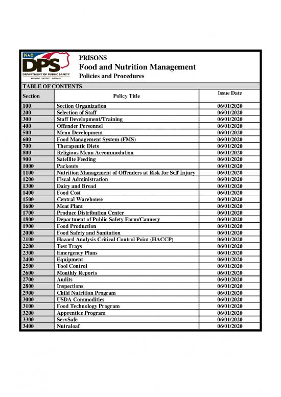 picture_Food Nutrition Pdf 134842 | Food And Nutrition Management Manual 2020