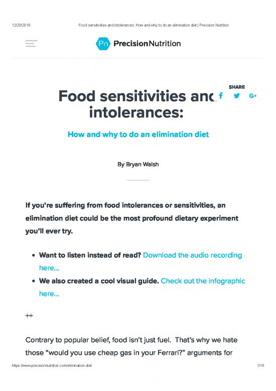 picture1_Food Nutrition Pdf 134854 | Food Sensitivities And Intolerances