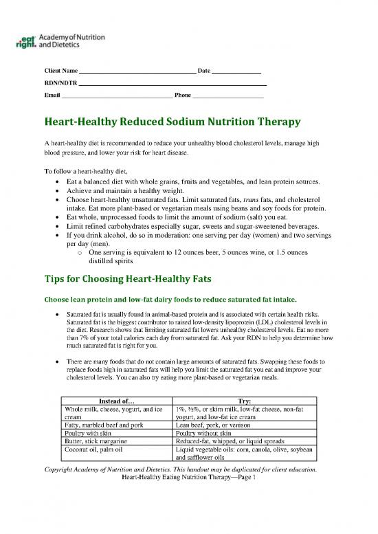 picture Heart Healthy Diet Pdf 133834 | Hearthealthyreducedsodiumclientedfinal