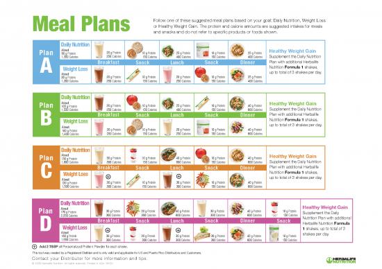 picture1_Herbalife Meal Plan Pdf 133776 | Herbalife Customized Meal Plan