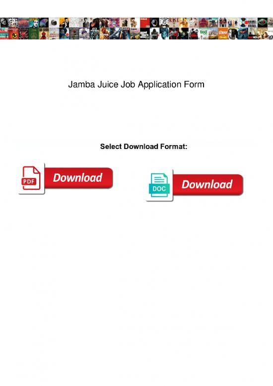 picture_Jamba Juice Job Application Form